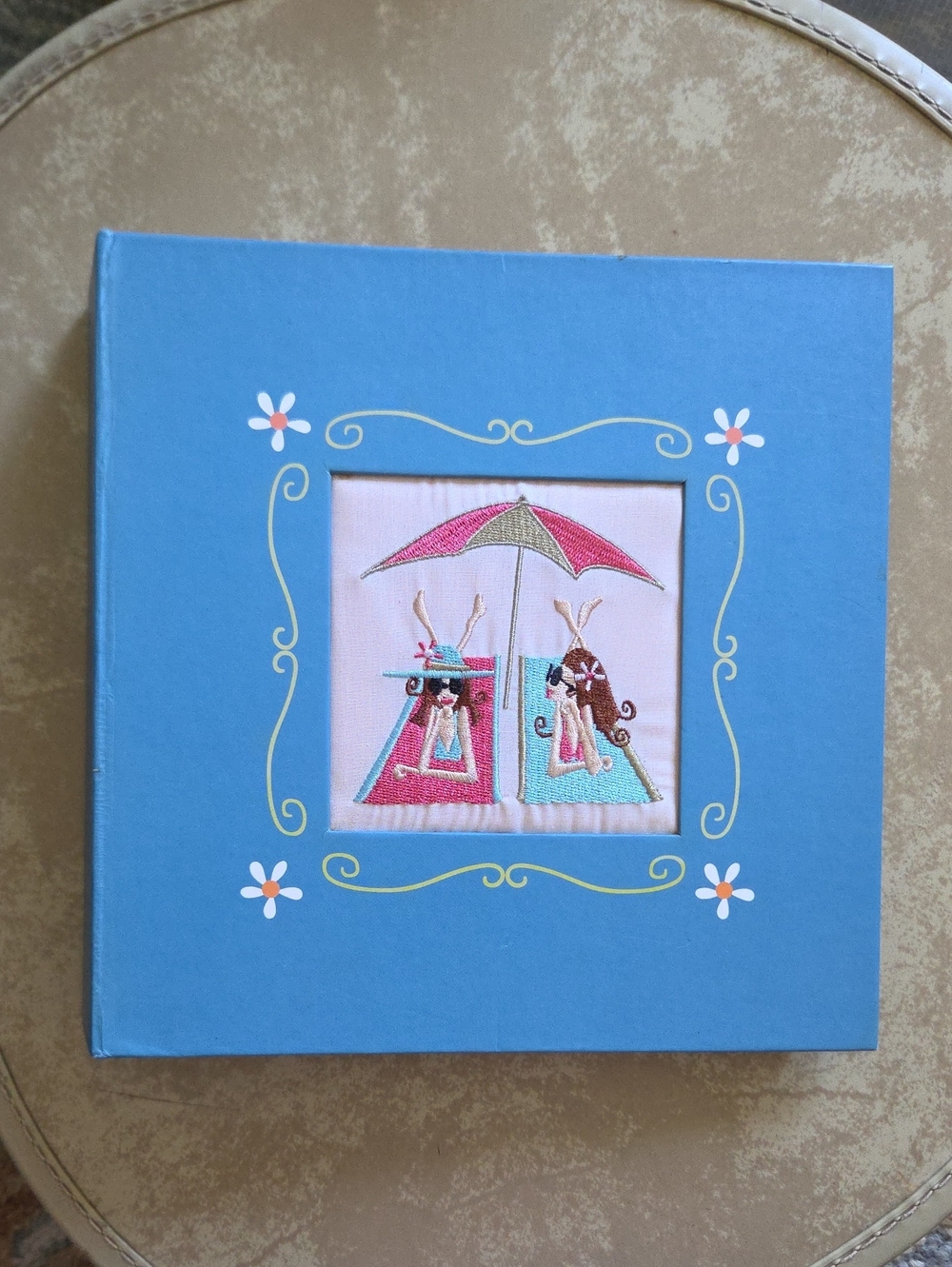 Y2K Beach Girls Embroidered 4x6 Pictures Photo Album